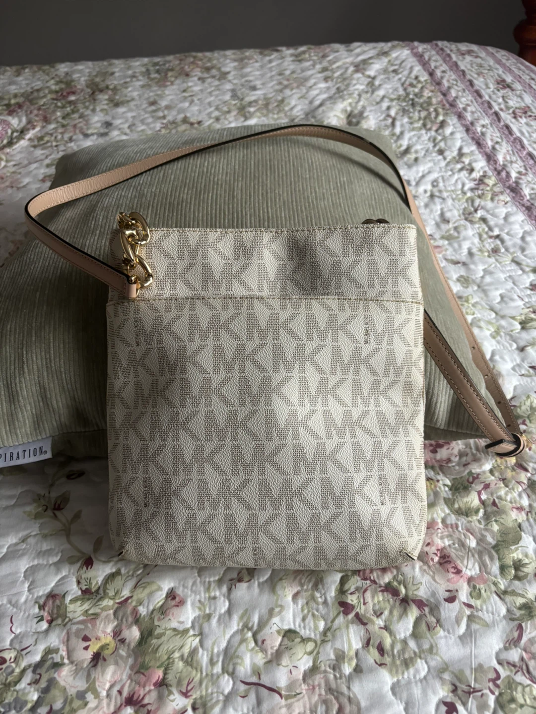 Michael Kors Cream Signature Crossbody Bag - photo 2