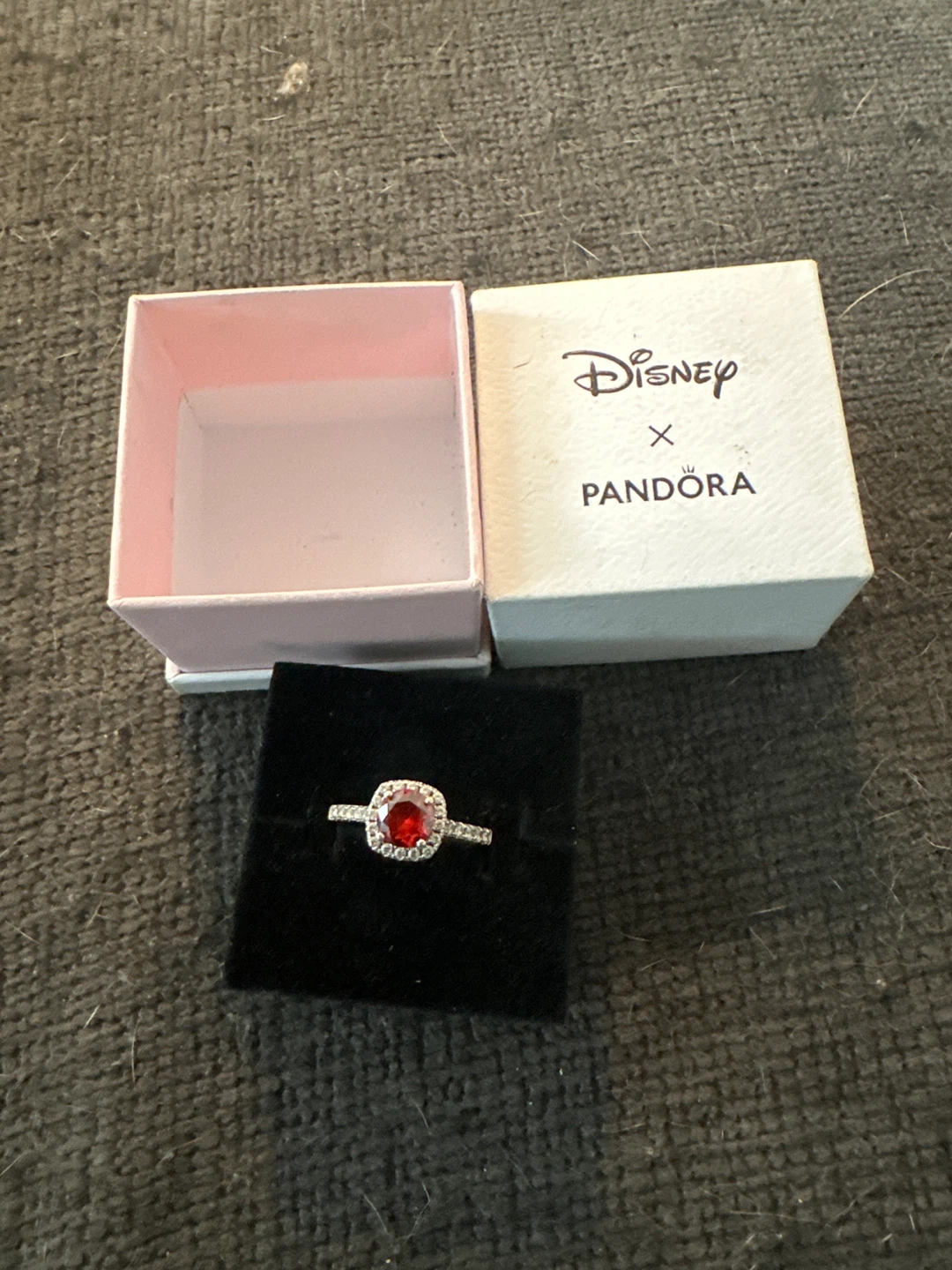 Disney x Pandora Red Stone Ring