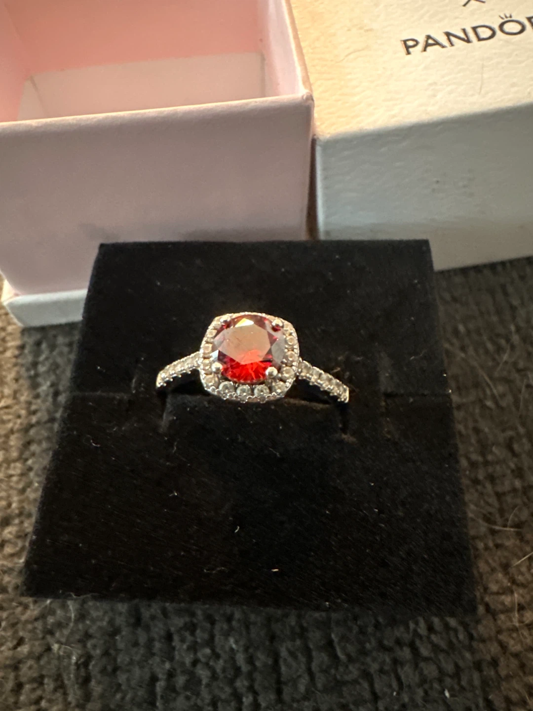 Disney x Pandora Red Stone Ring - photo 2