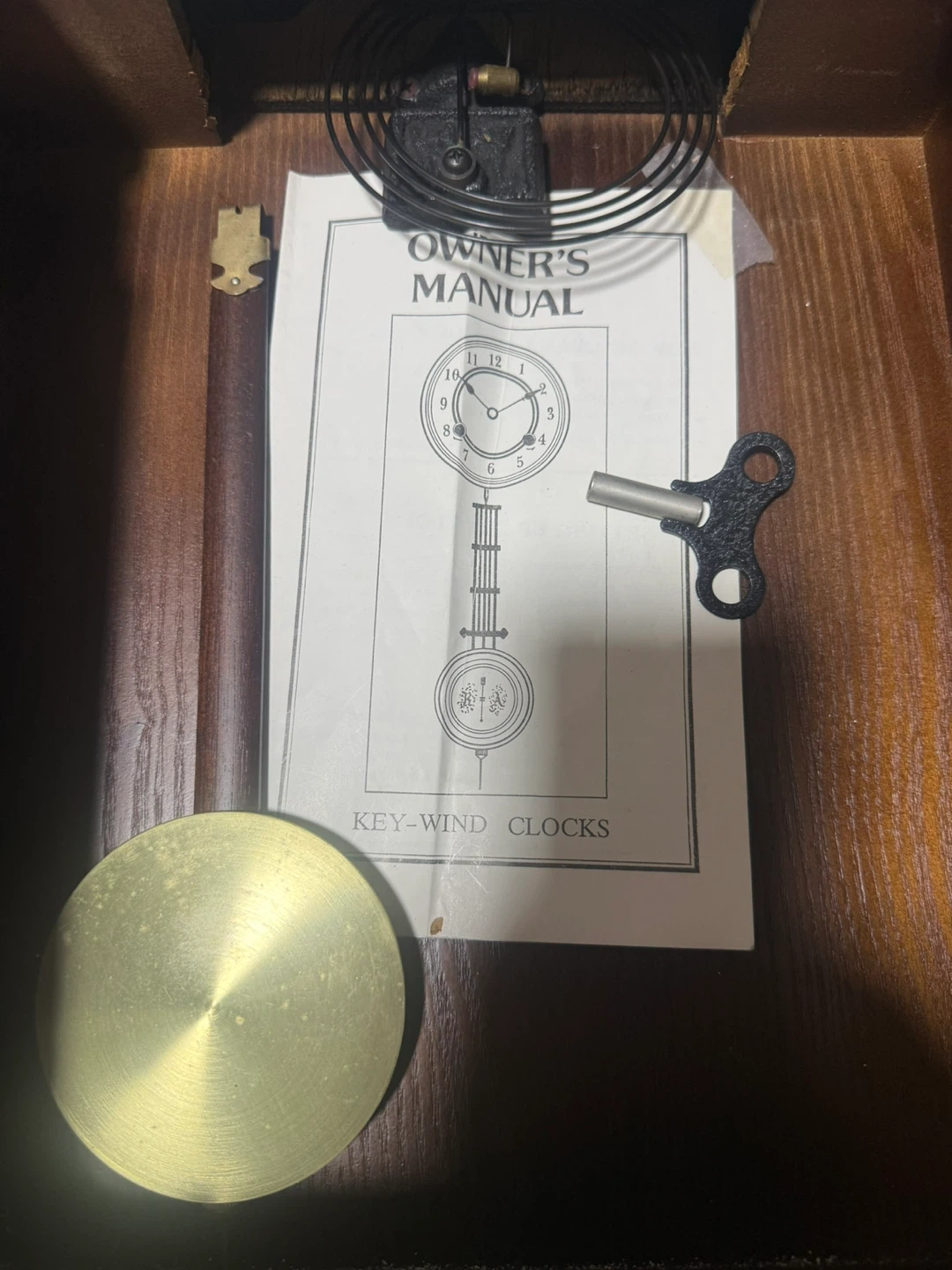 Tempus Fugit Wall Clock - photo 2