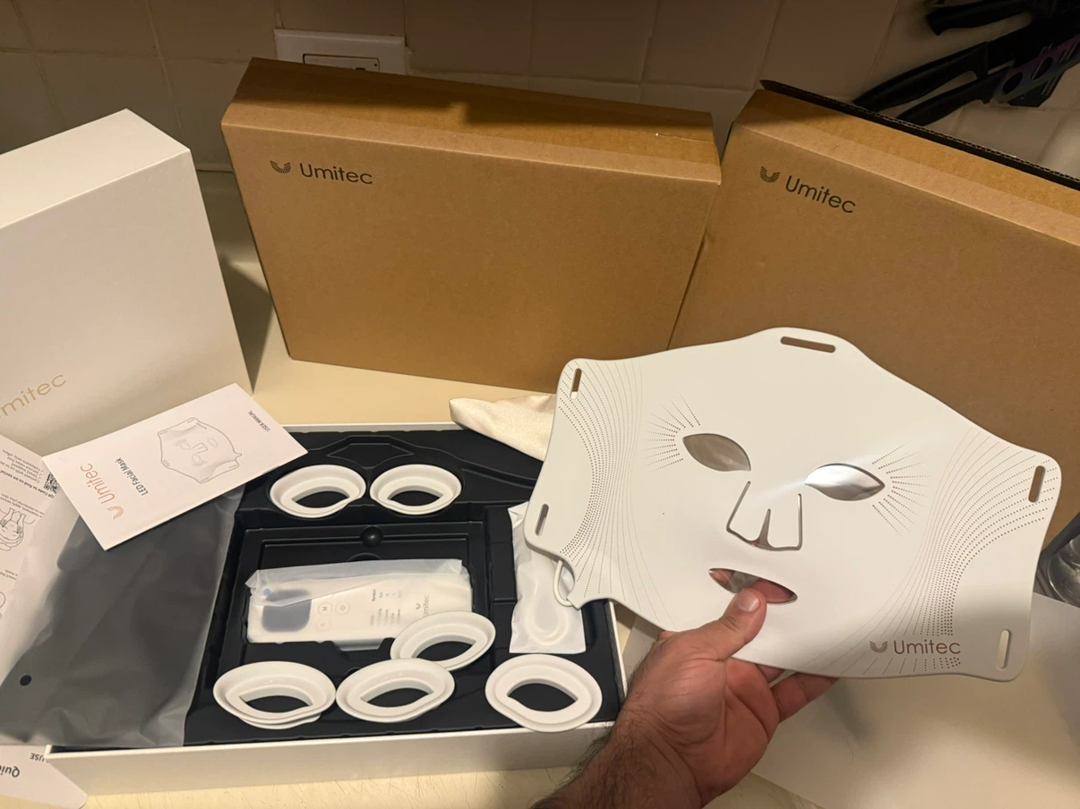 Umitec ZoneCraft LED Red Light Therapy Face Mask - photo 5