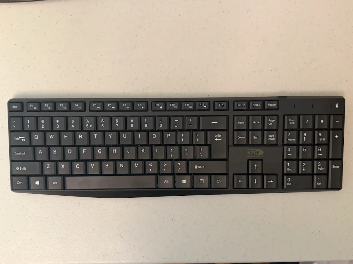 Two STG Global Black Keyboards - photo 2