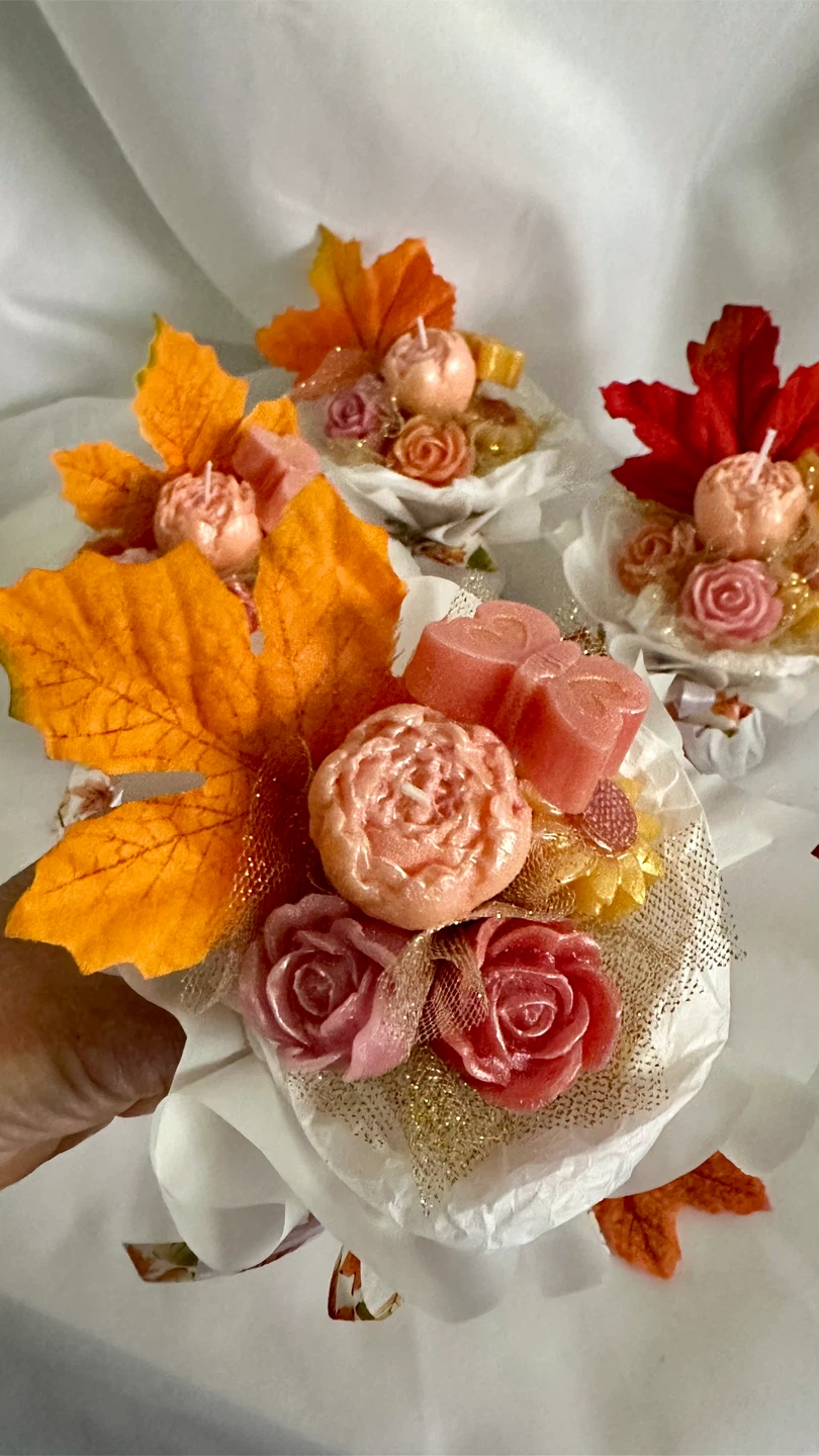 A small bouquet that radiates warmth! Thanksgiving decor - photo 2