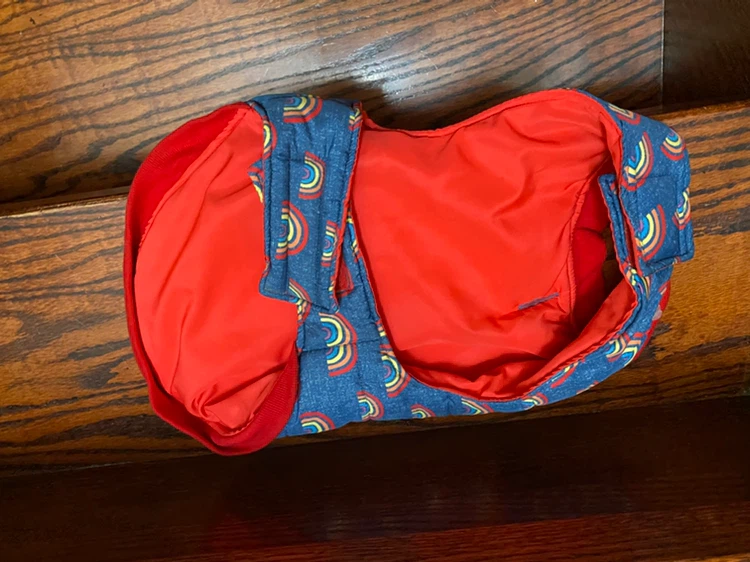 Rainbow Print Dog Coat - photo 2