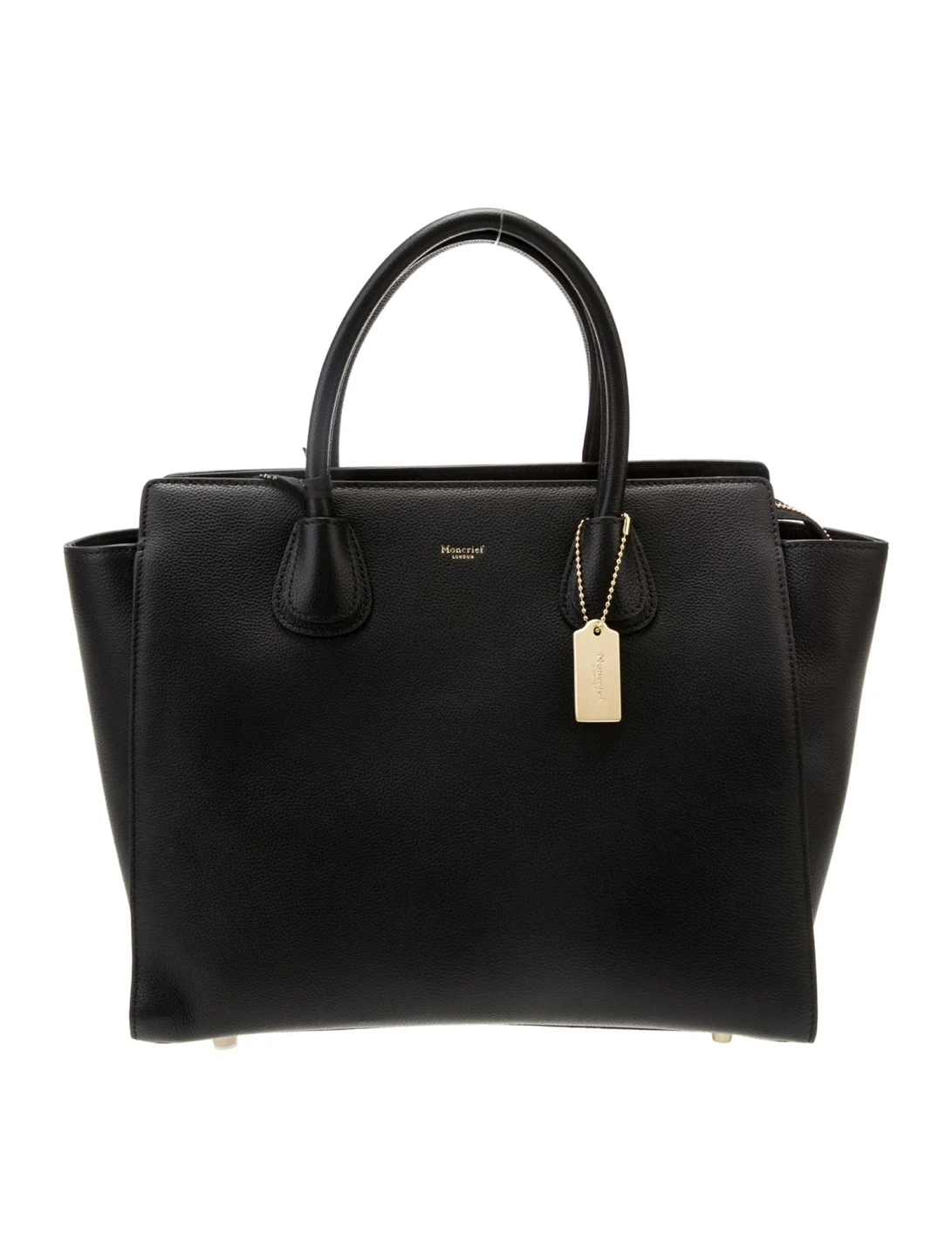 Moncrief London Brooke Black Leather Bag New with Tags - photo 2