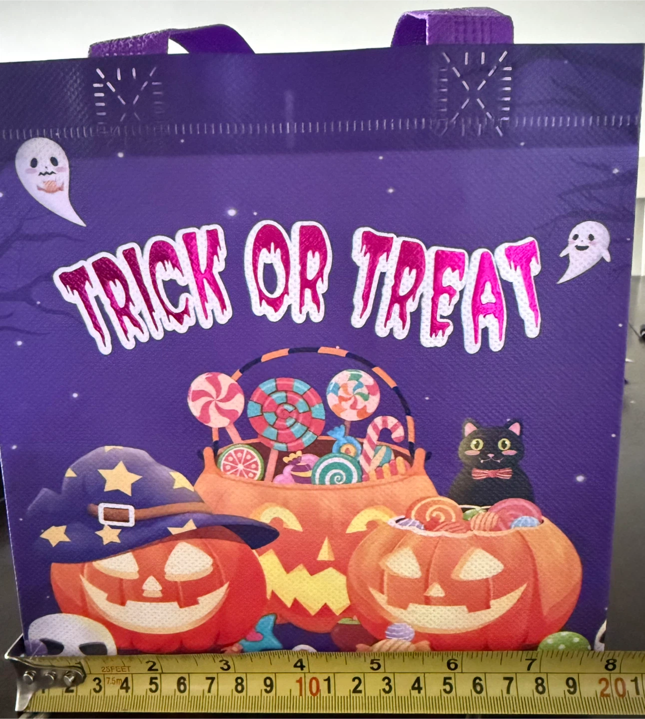 Set of 10 Halloween Reusable Tote Bags - photo 2