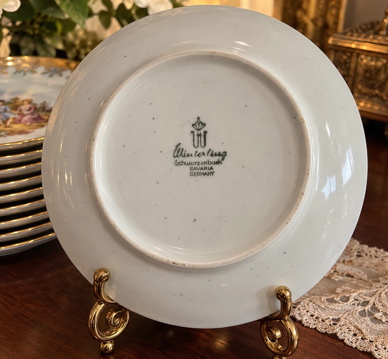 Winterling Bavaria Porcelain Plates. Each - photo 2