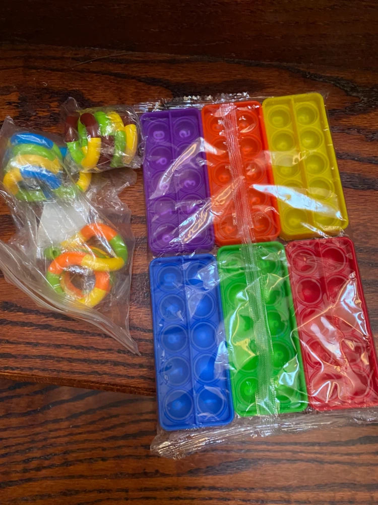 Set of Fidget Toys and Frame Math Manipulatives