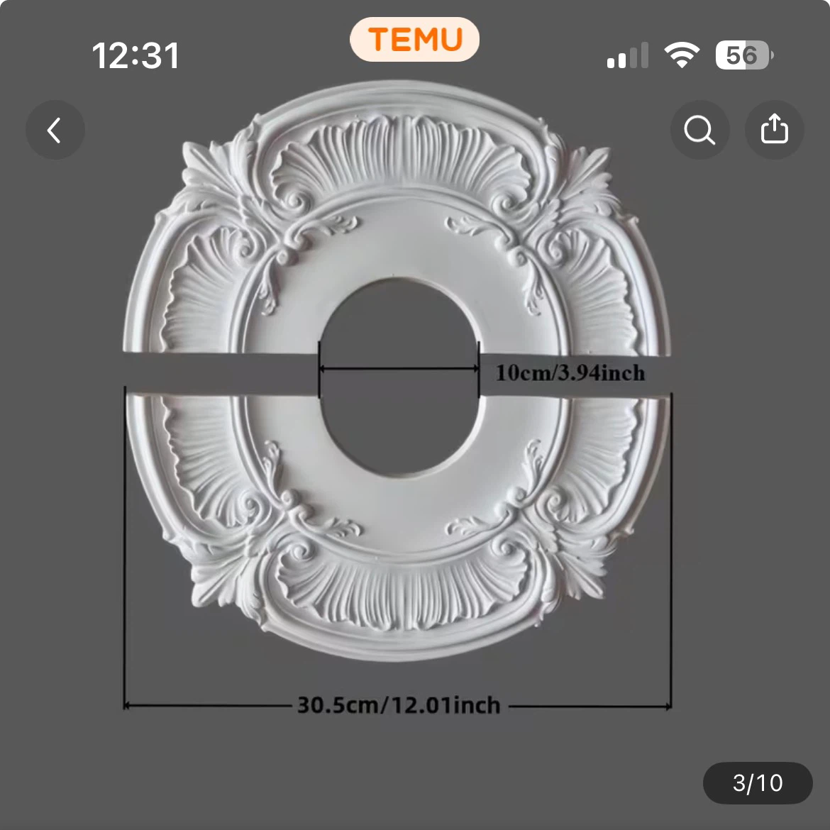 Decorative Ceiling Medallion - photo 4