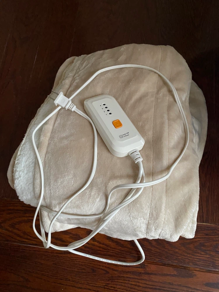 GOTCOZY Heated Throw Blanket - Rose Dust