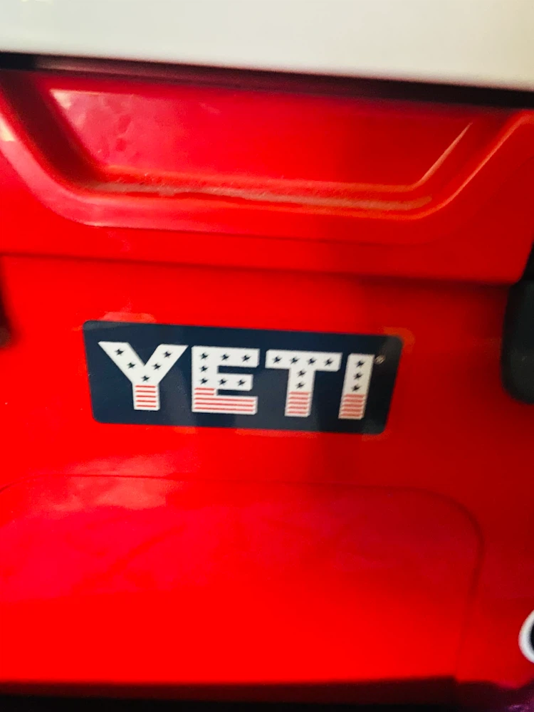 YETI Cooler Red