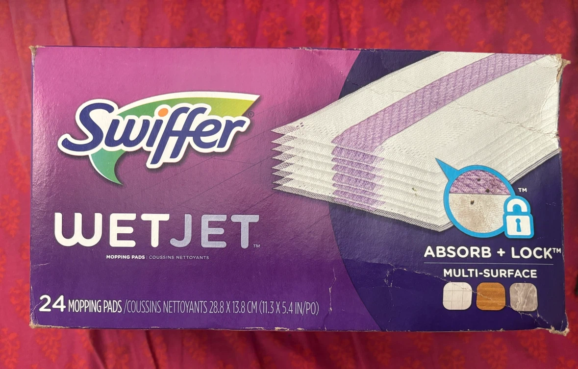 Swiffer WetJet Mopping Pads (24 Count) Brand new
