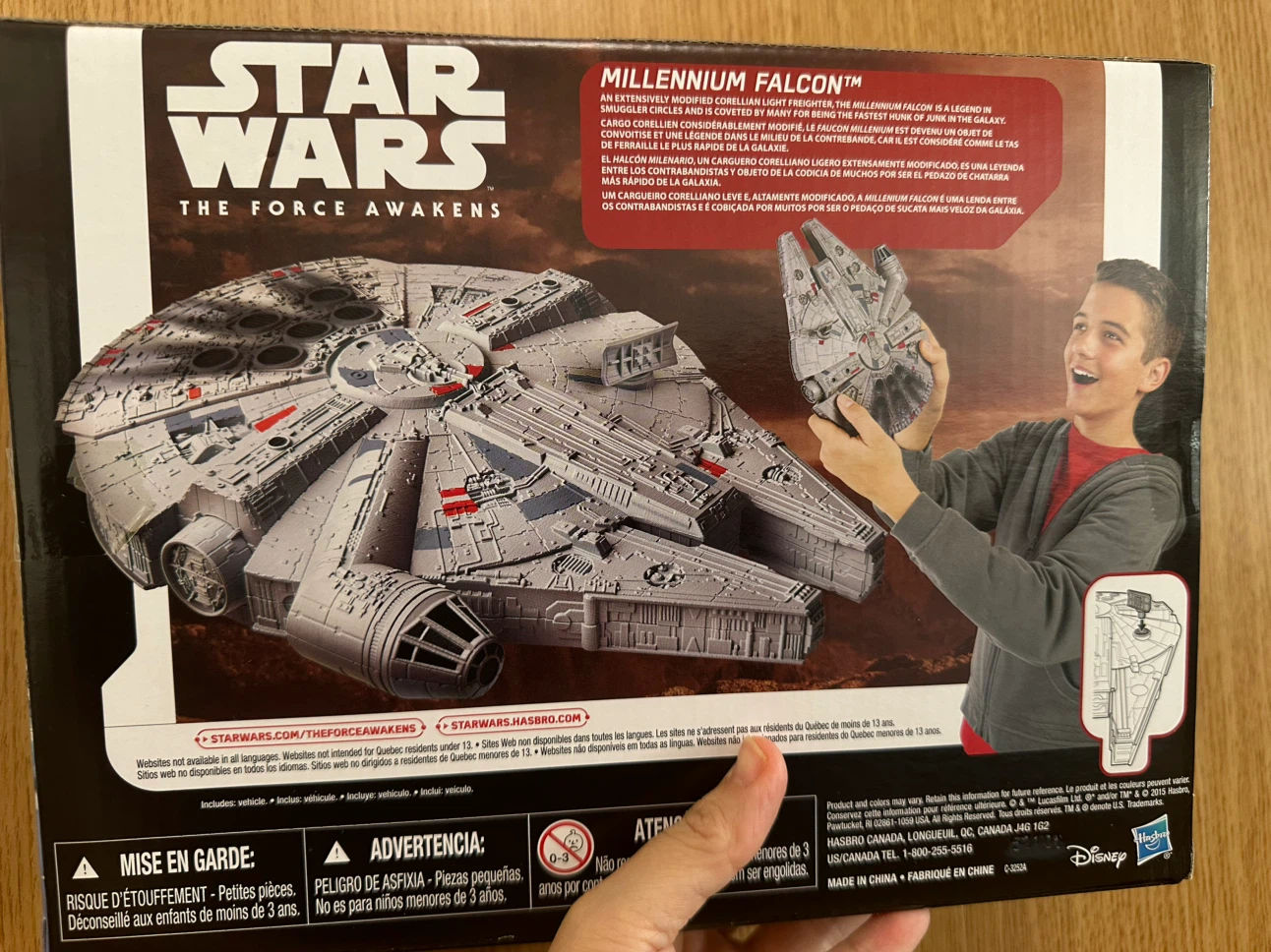Star Wars The Force Awakens Millennium Falcon - photo 3