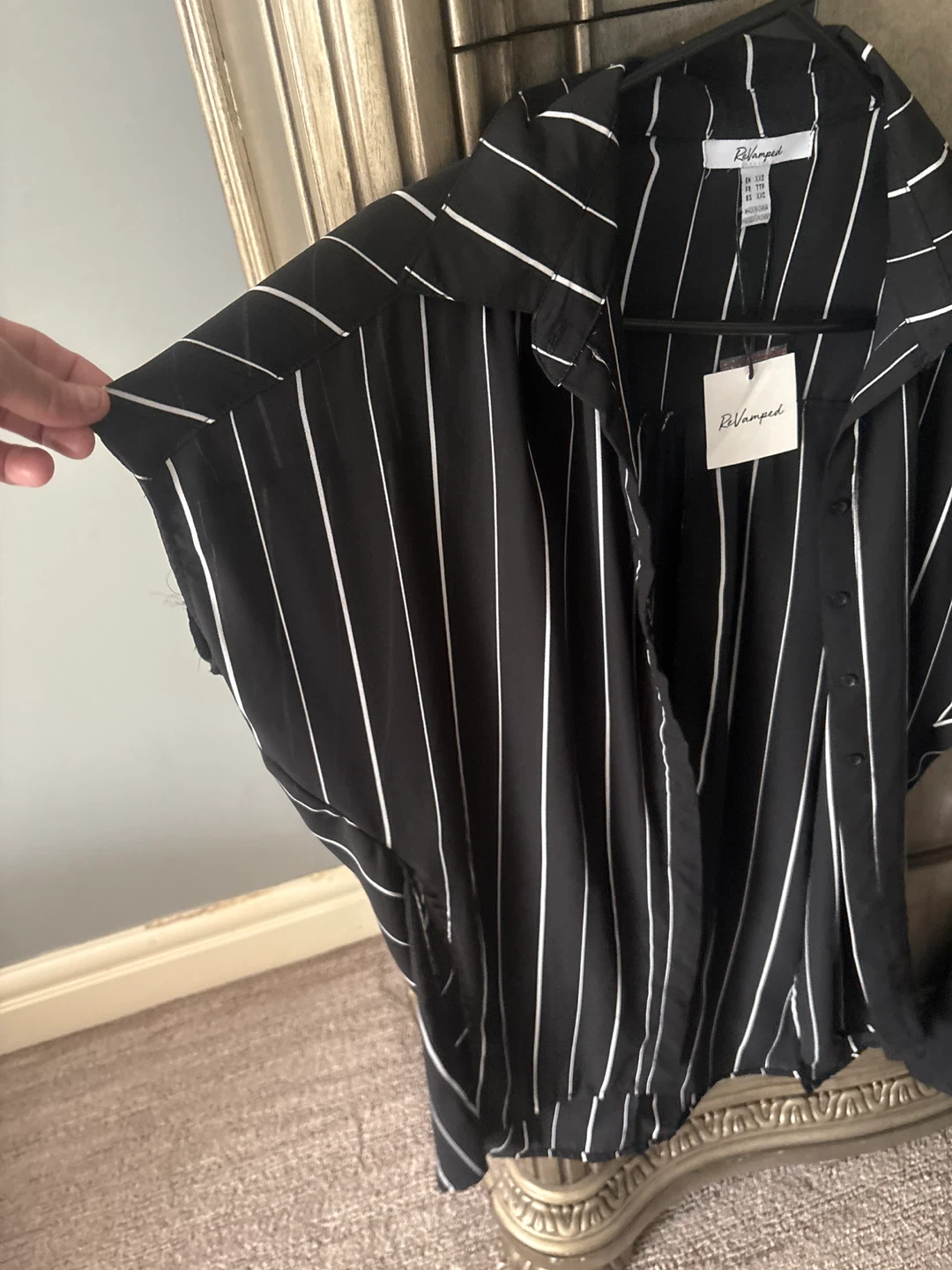 Two Revamped Blouses Size XXS - photo 2