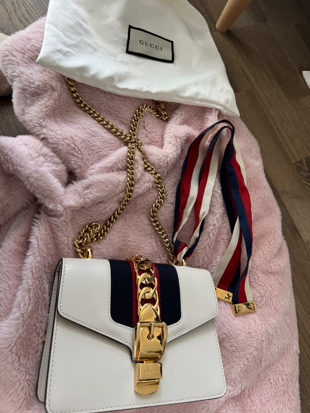 Authentic Gucci Sylvie Small Shoulder Bag