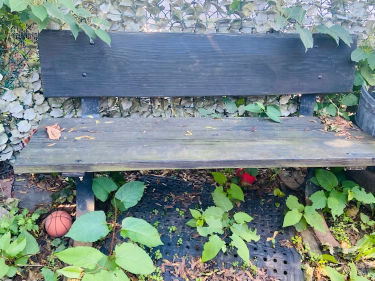 Outdoor Wooden Garden Bench - photo 2