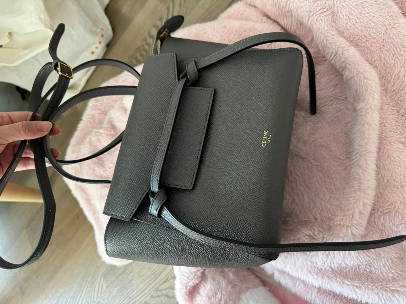 New & Authentic Celine Belt Bag in Grey - photo 2