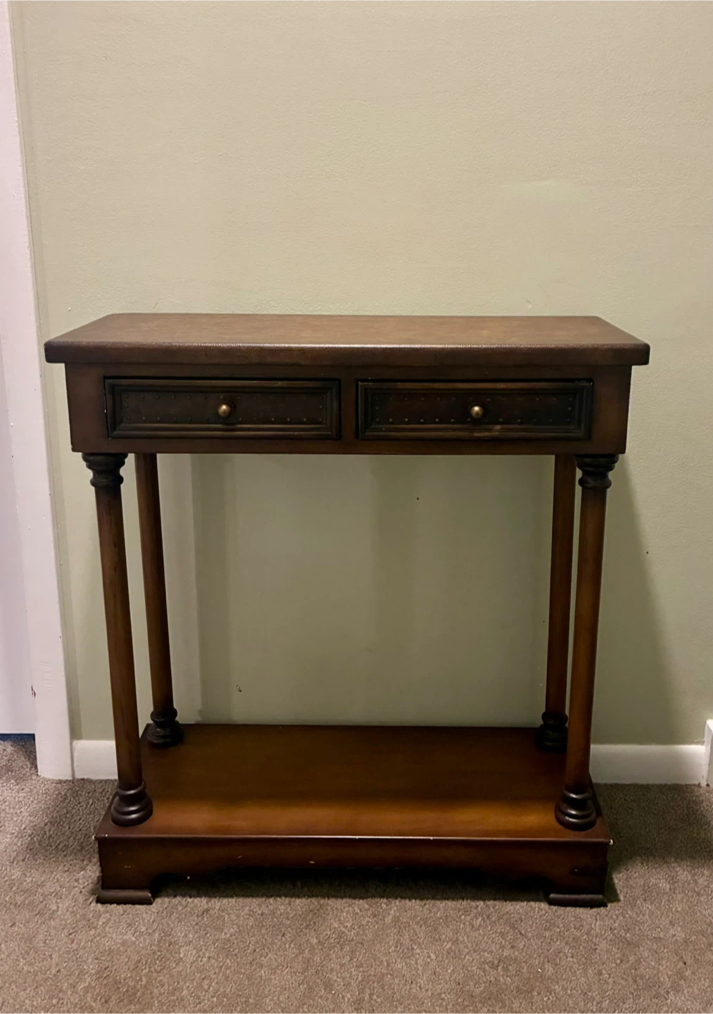 Vintage Style Wooden Console Table