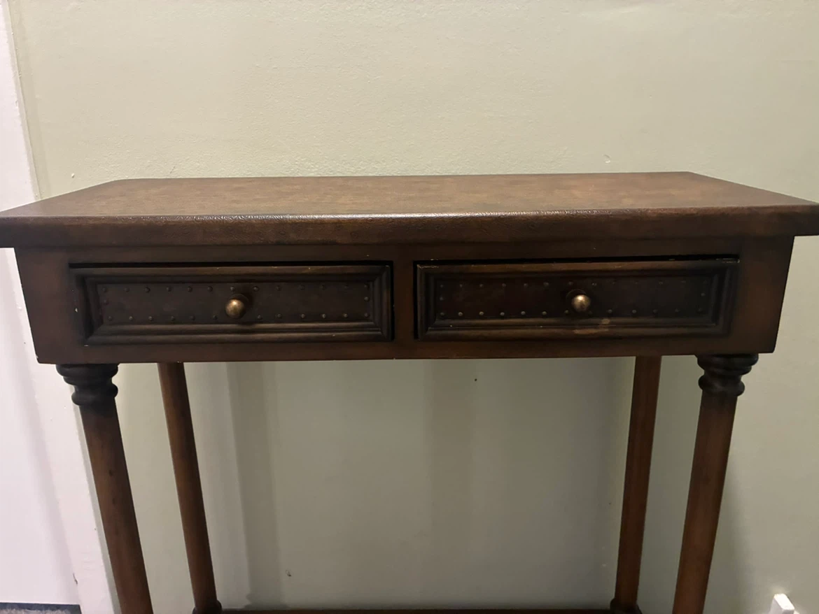 Vintage Style Wooden Console Table - photo 3