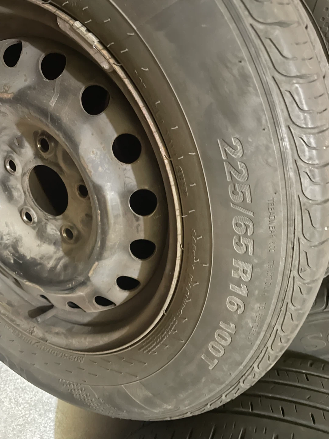 Winter tires.