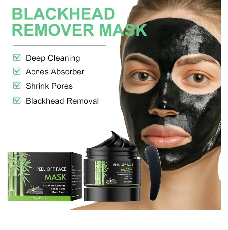 Mooyam Bamboo Charcoal Peel Off Face Mask - photo 3