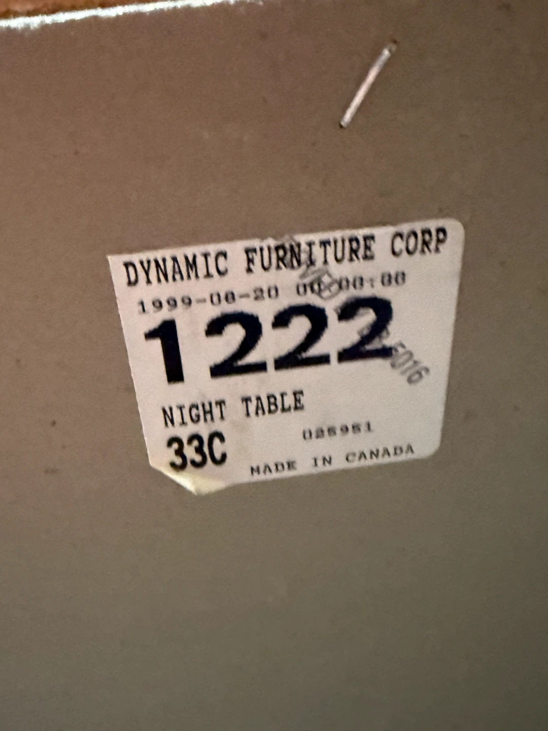 Dynamic Furniture Corp Wooden Night Table - photo 4