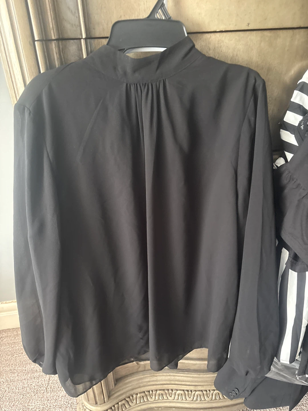 Black Long Sleeve Blouse