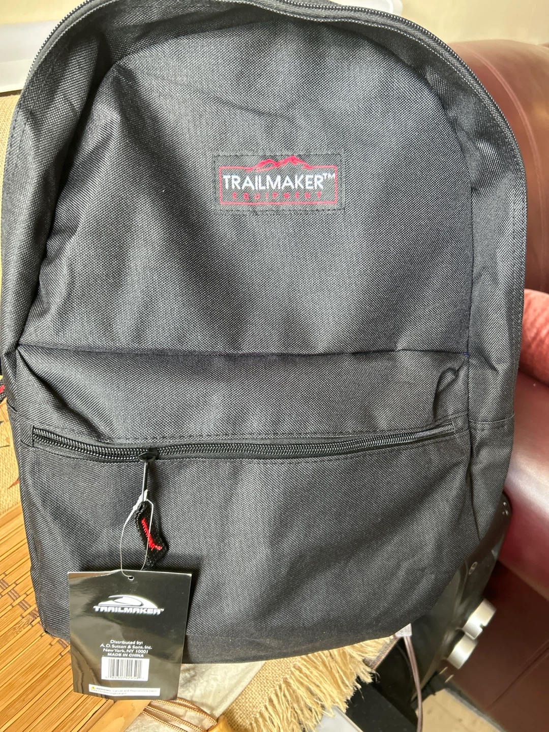 Trailmaker Equipment Black Backpack