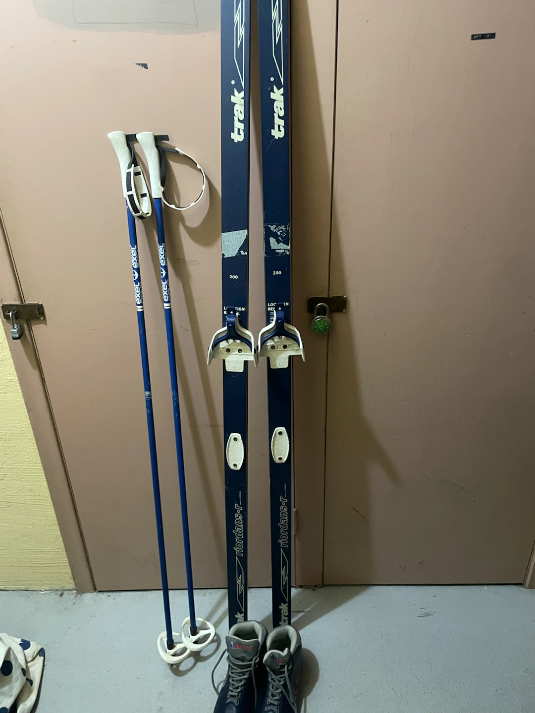 Cross country skis