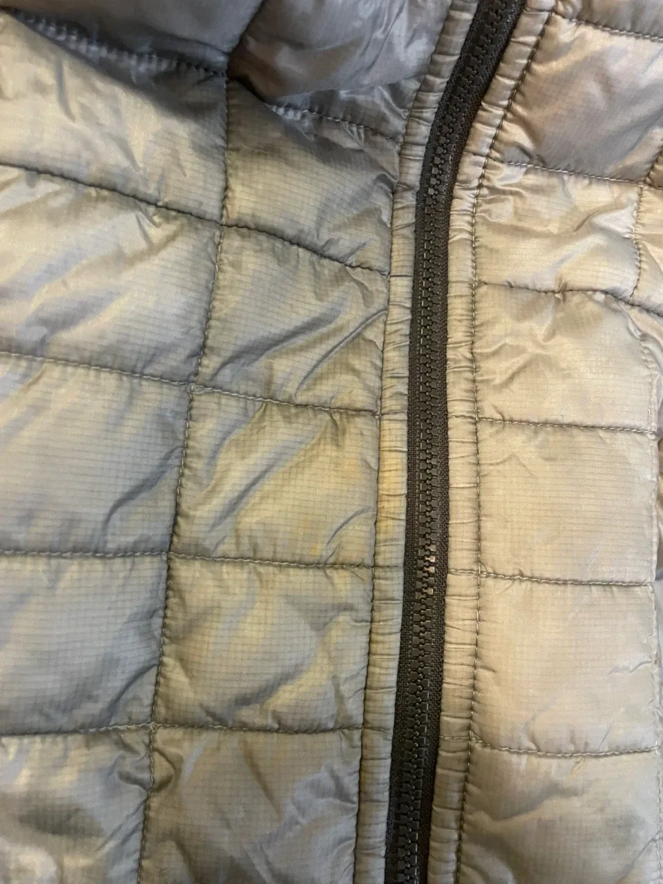 The North Face grey quilted jacket - photo 2