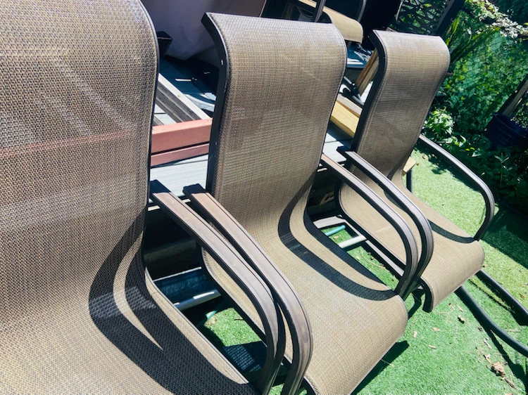 Set of 6 outdoor Patio Chairs - photo 4