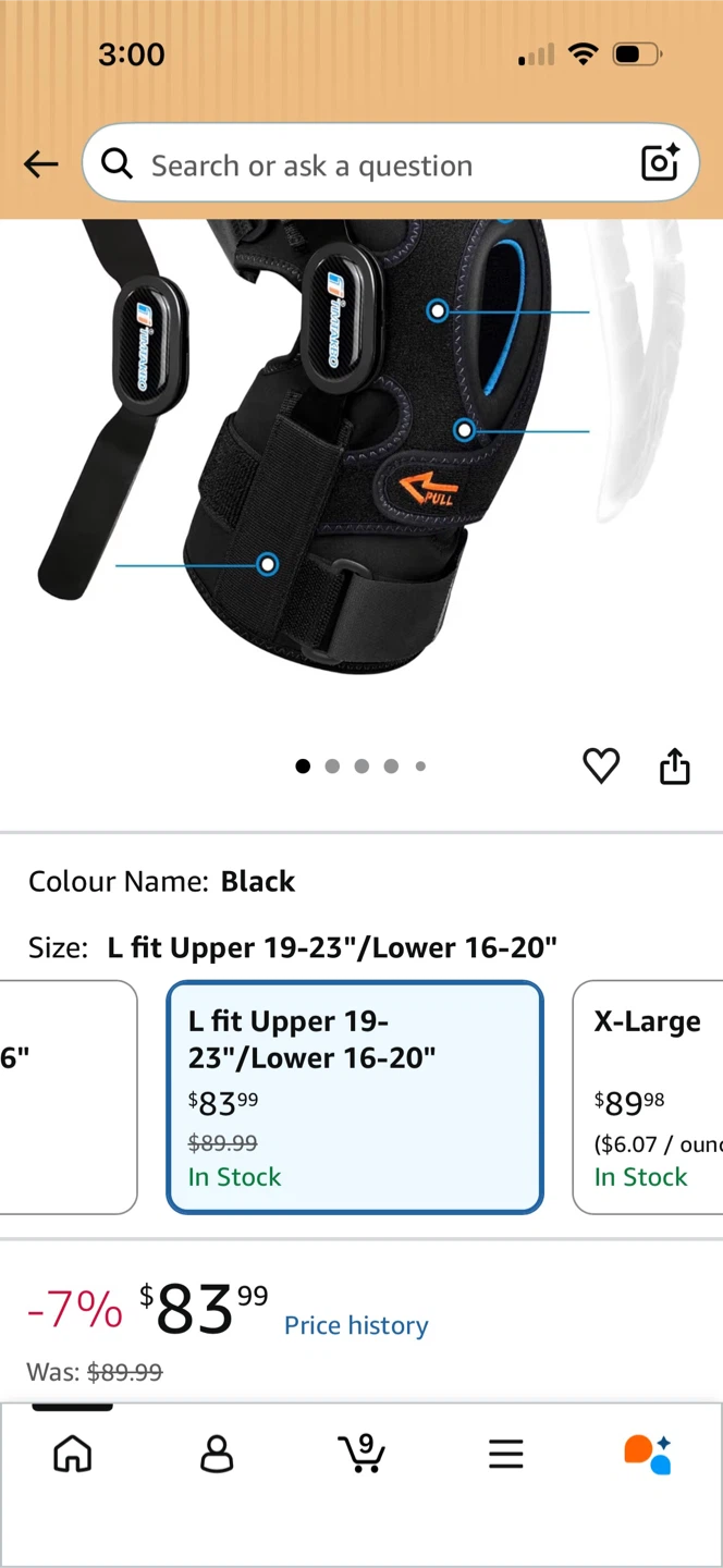 Knee Brace - Large brand new - photo 2
