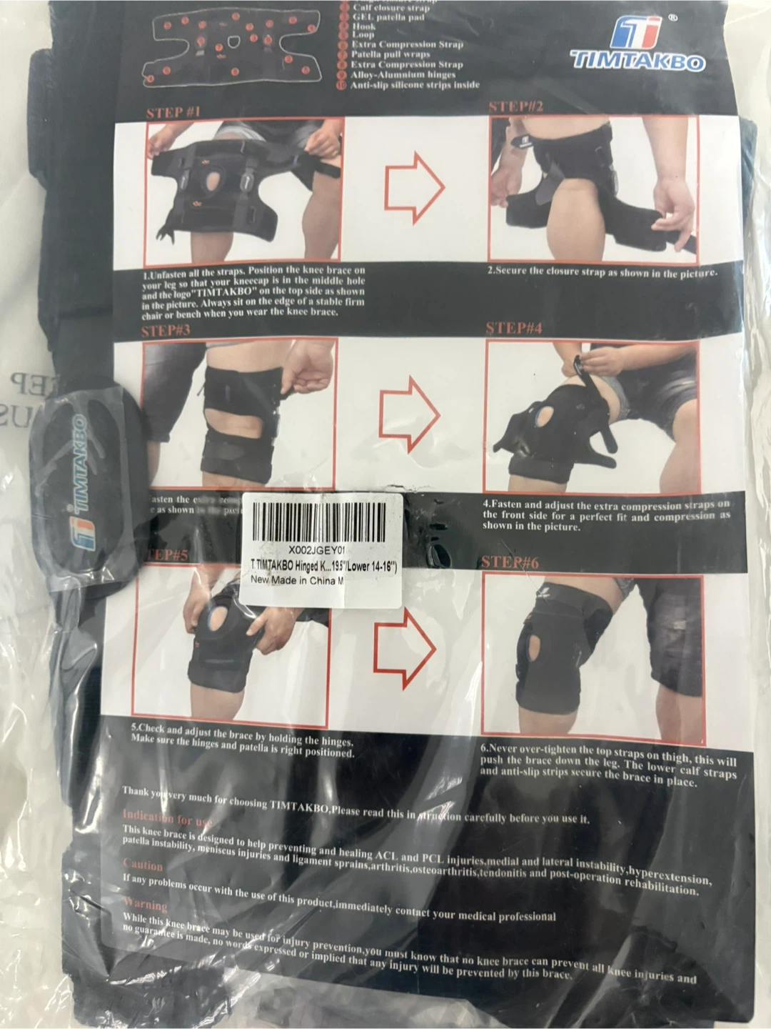 Knee Brace - Large brand new - photo 4