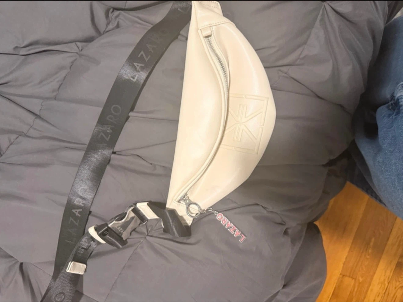 Lazaro Cream Belt Bag