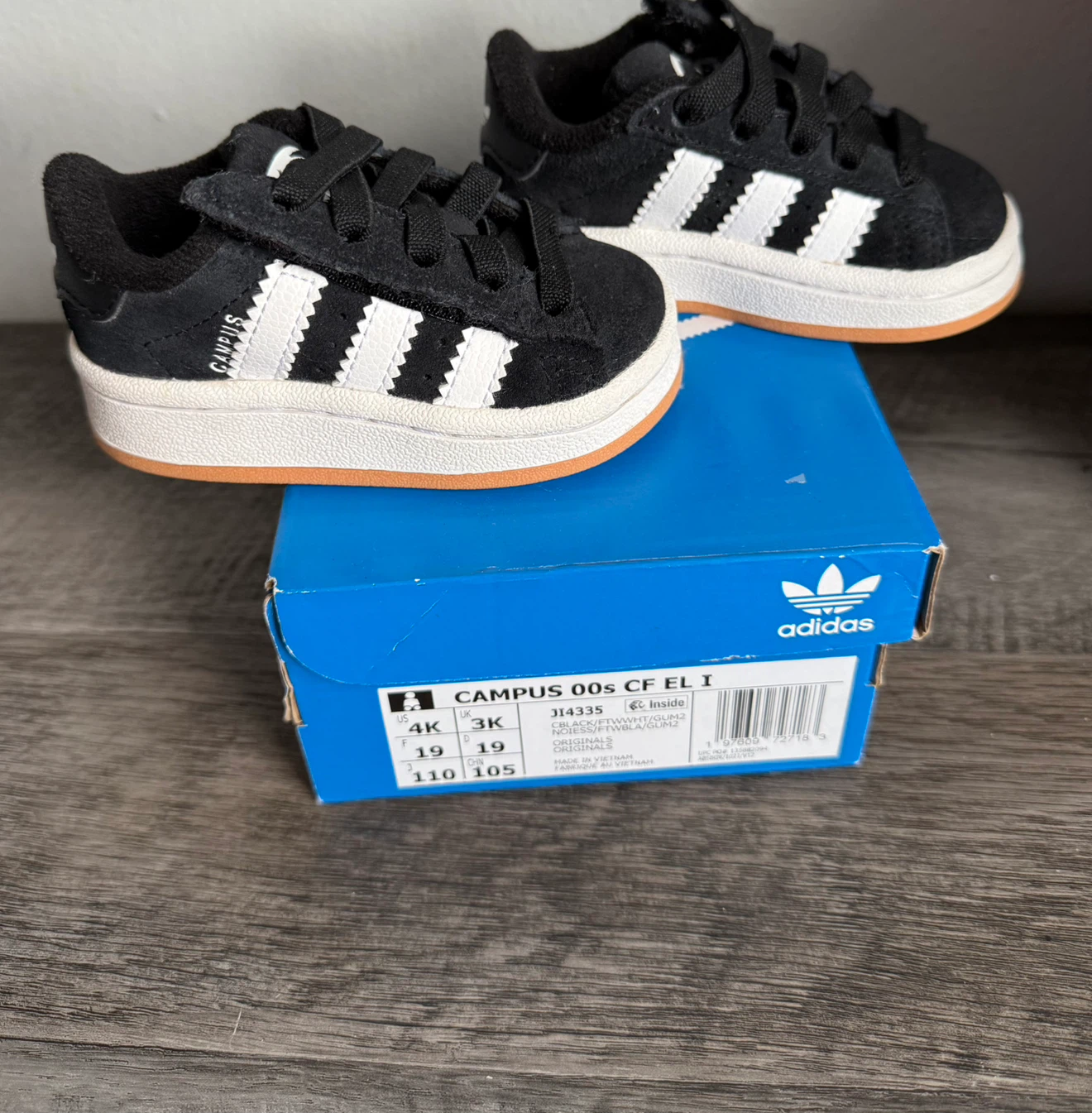 Adidas Campus 00s Baby/Toddler Shoes Size 4K