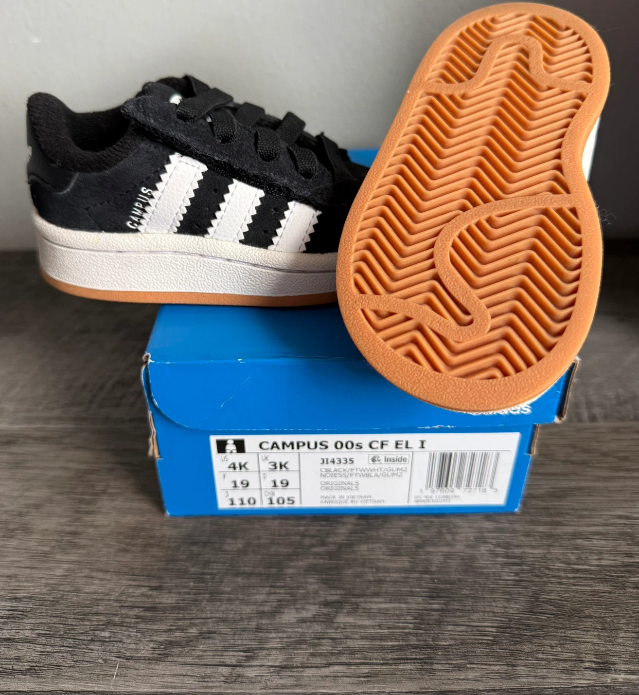 Adidas Campus 00s Baby/Toddler Shoes Size 4K - photo 2