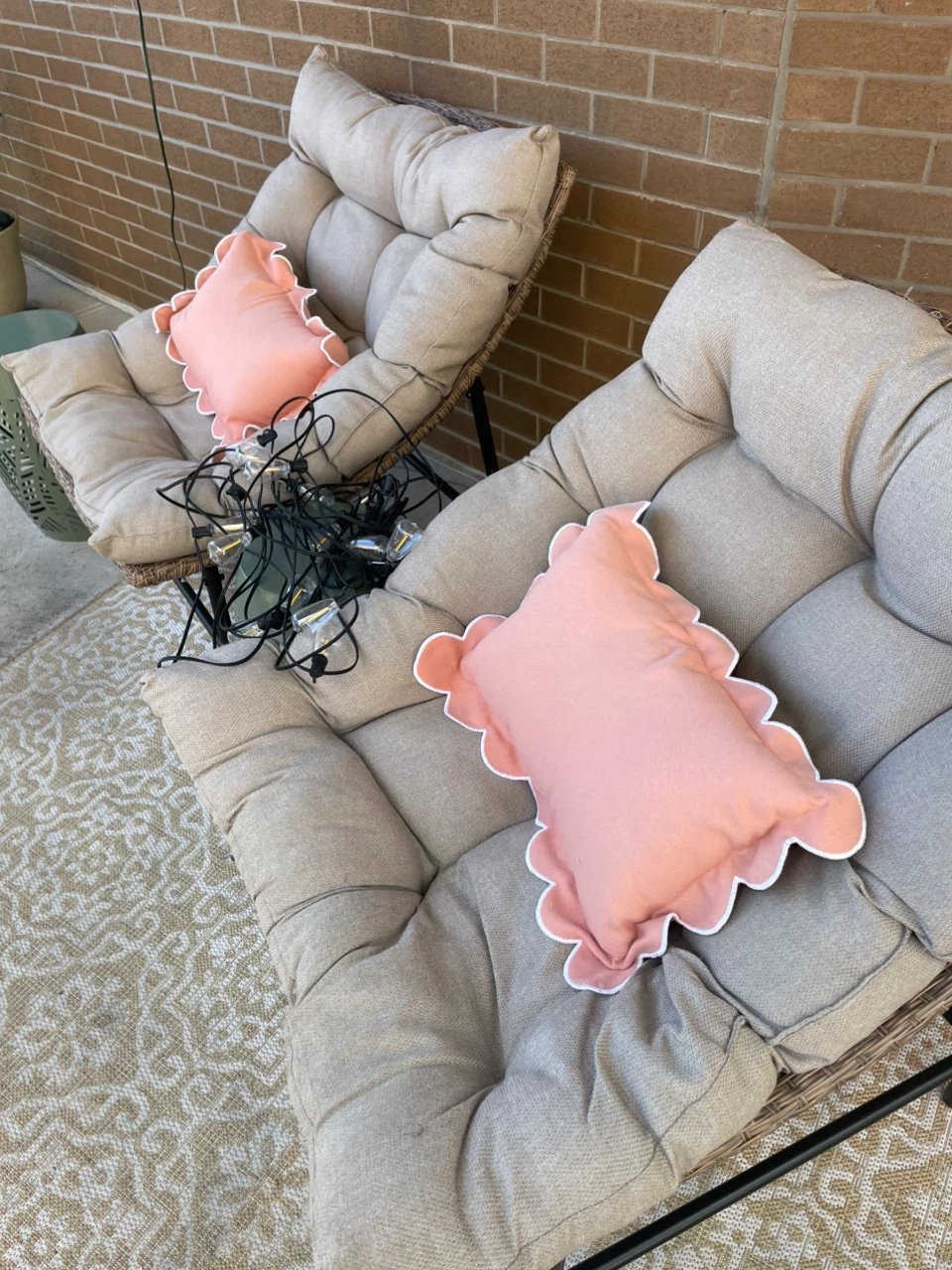 Outdoor patio set