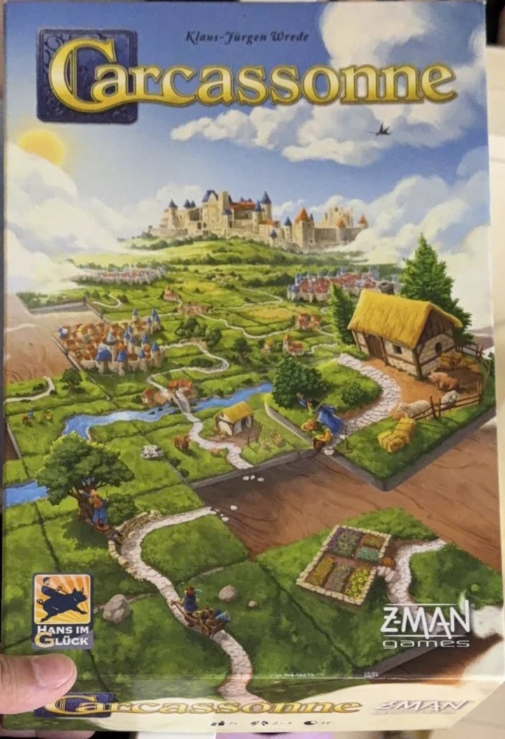 Carcassonne Board Game – Complete & Great Condition