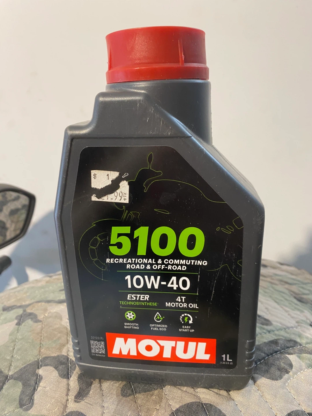 Motul 5100 10W-40 4T Motor Oil 1L