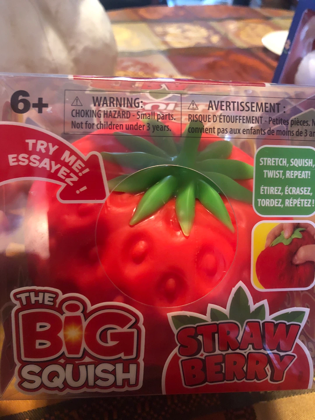 Incredible Play The Big Squish Strawberry