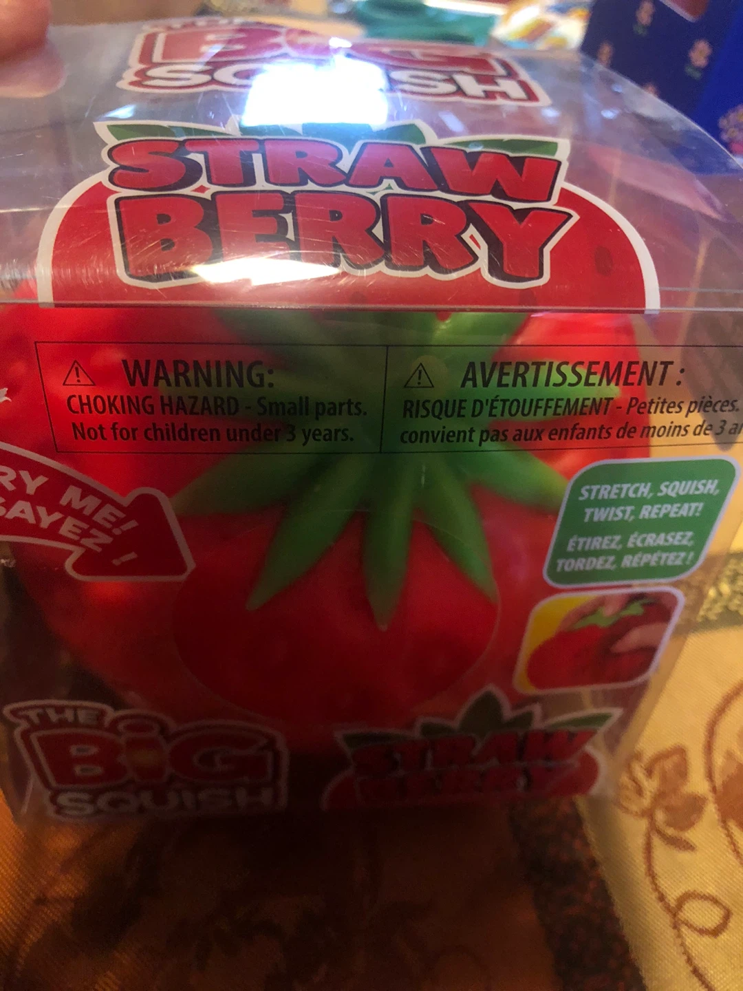 Incredible Play The Big Squish Strawberry - photo 4