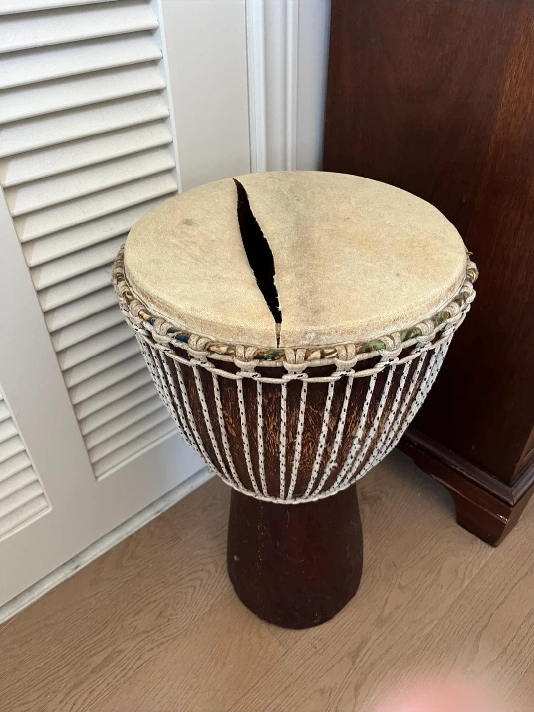 Djembe Drum *needs to be reskinned* - photo 2