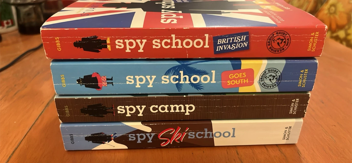 4 Spy School Books by Stuart Gibbs - photo 3