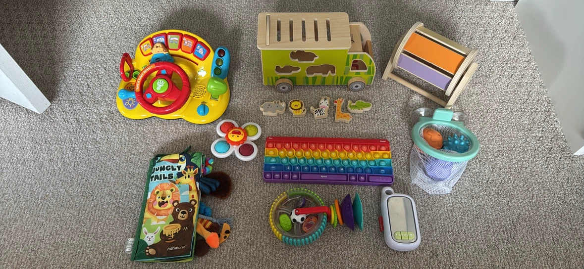 Assorted Baby and Toddler Toy Bundle