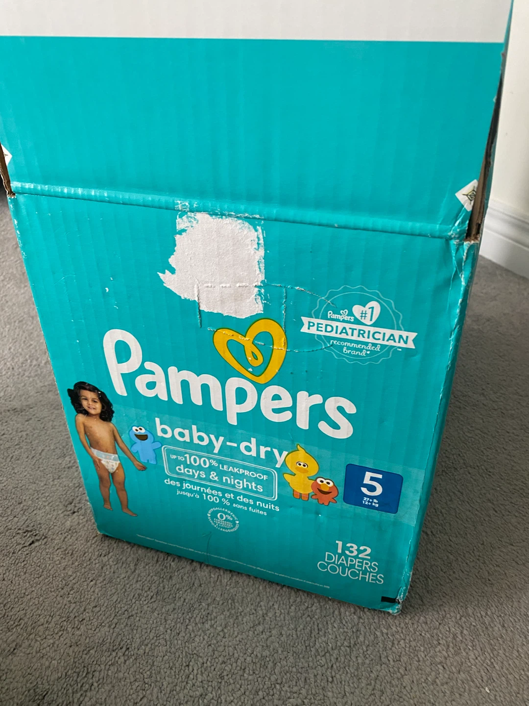 Pampers Baby-Dry Diapers Size 5