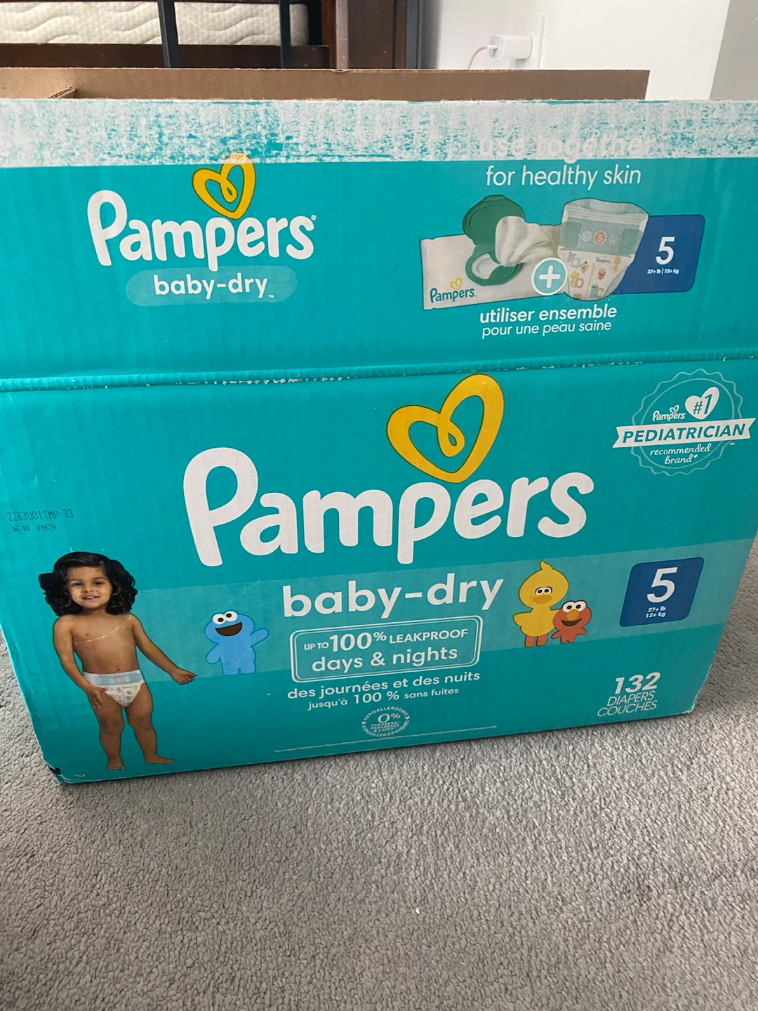 Pampers Baby-Dry Diapers Size 5 - photo 2