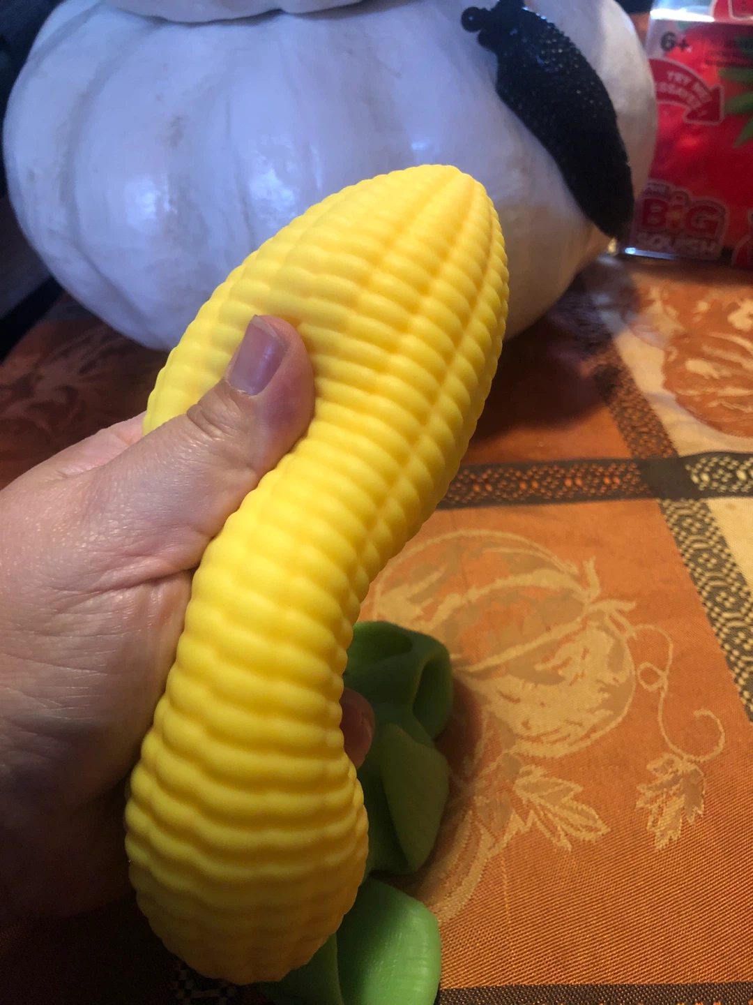 Corn Squeezable Squish Fidget Toy Squeeze , slime filled - photo 4