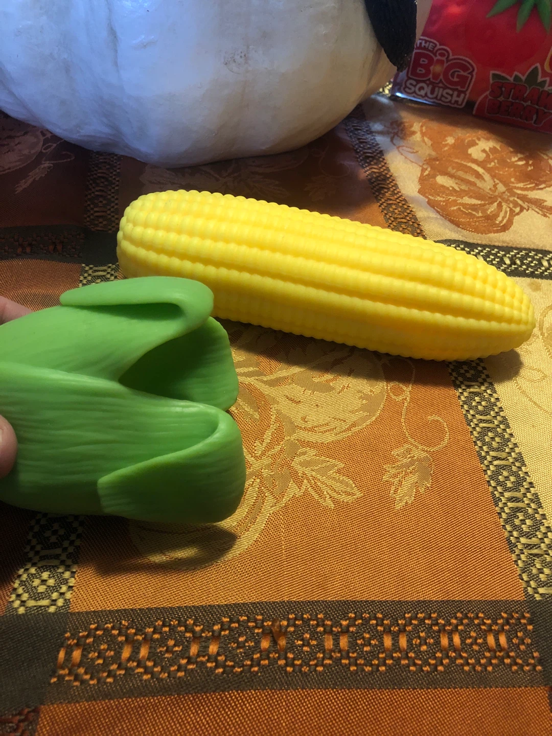 Corn Squeezable Squish Fidget Toy Squeeze , slime filled - photo 3