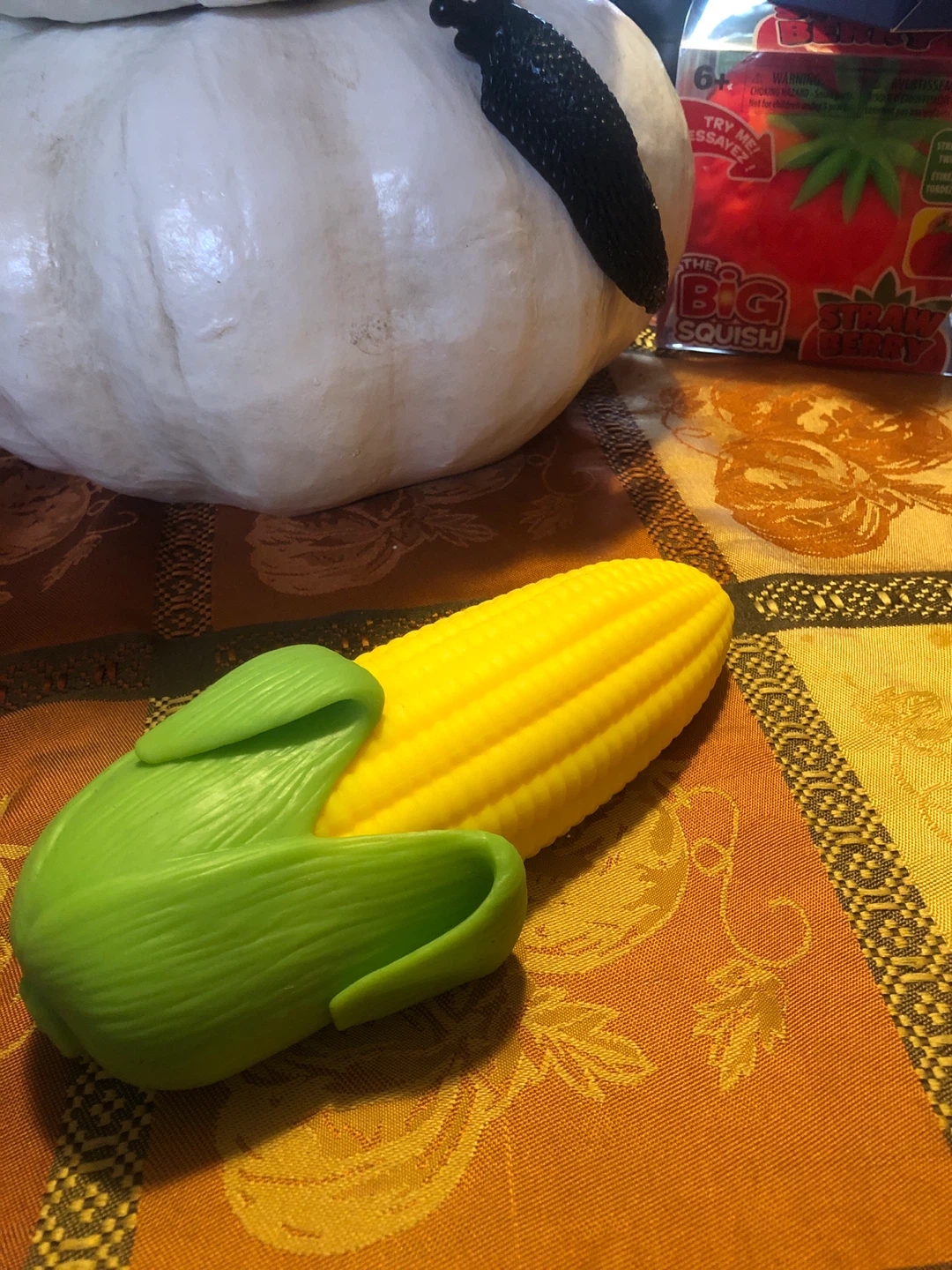Corn Squeezable Squish Fidget Toy Squeeze , slime filled - photo 2