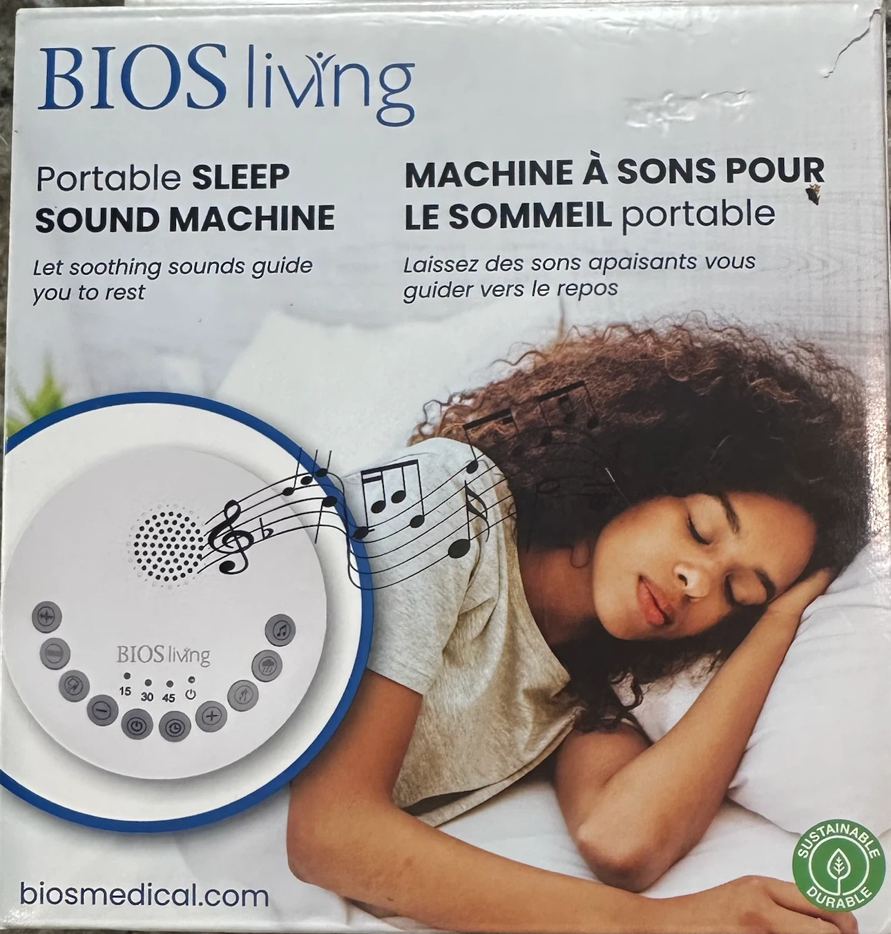 BIOS Living Portable Sleep Sound Machine - photo 4